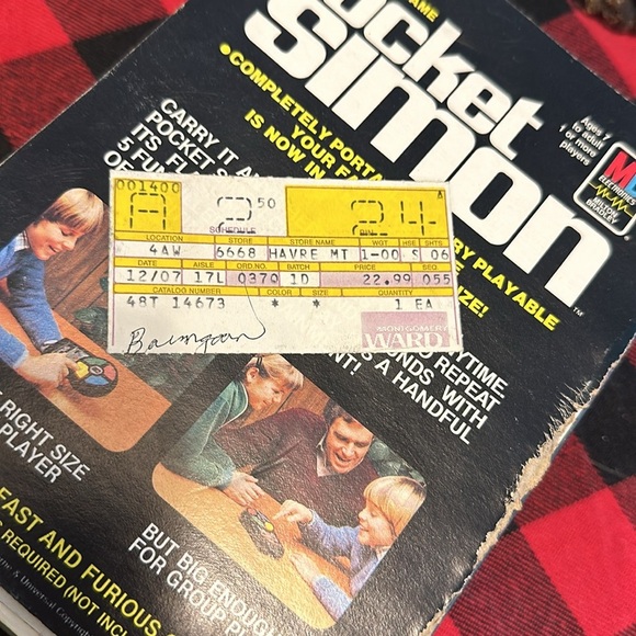 Vintage factory sealed Milton Bradley Travel Pocket Simon 1980s - Picture 5 of 7